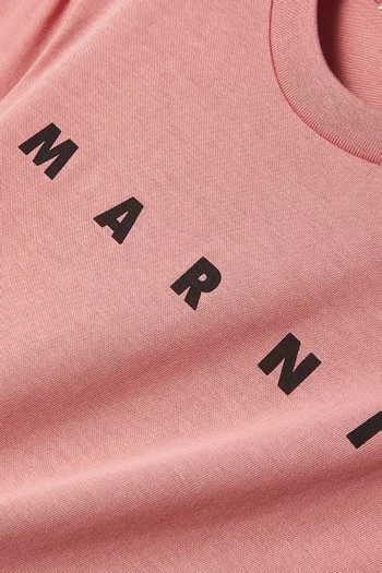 Logo-print T-shirt in Cotton-jersey