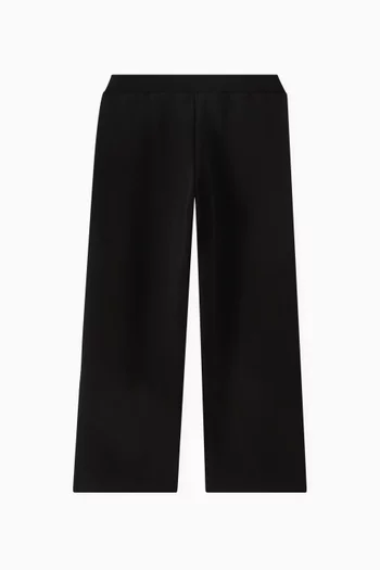 Side-opening Pants in Fleece