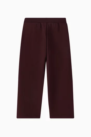 Side-opening Pants in Fleece
