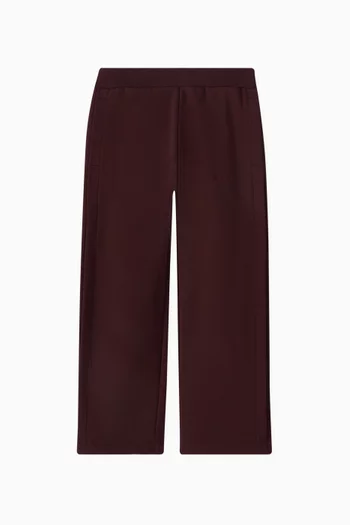 Side-opening Pants in Fleece