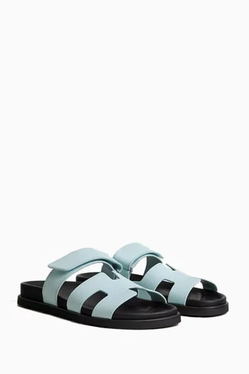 Chypre Sandals in Epsom Leather