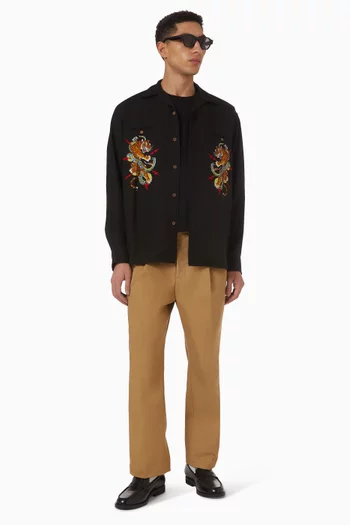 تي شيرت بلون باهت قطن واكو ماريا × تيم ليهي