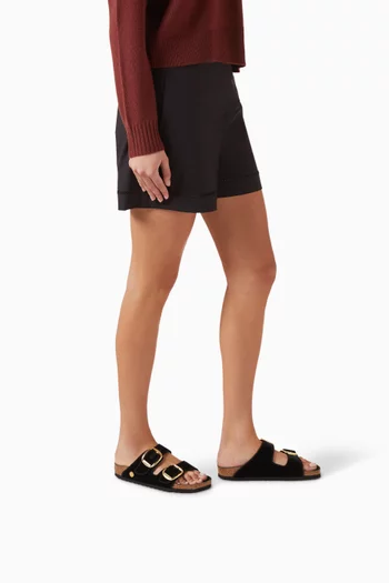 Arizona Big Buckle Sandals in Velvet