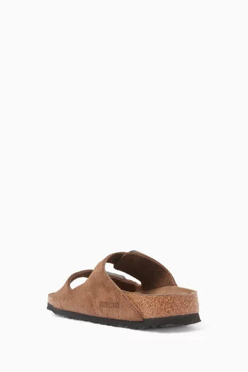 Arizona Soft Footbed Sandals in Suede