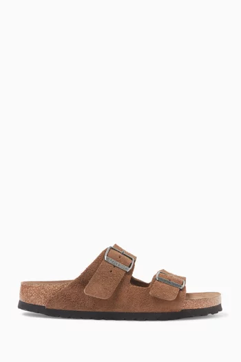Arizona Soft Footbed Sandals in Suede