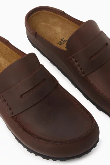Naples Wrapped Loafers in Oiled Leather