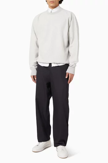 Crewneck Sweater in Cotton