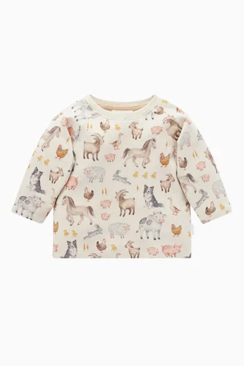 Farm Animals Thick T-shirt