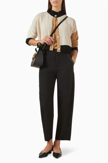 Crop Cardigan in Cashmere