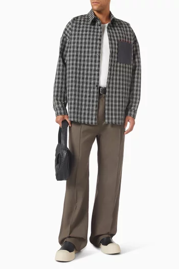 Wide-leg Pants in Wool