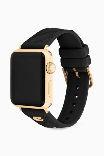 Apple Watch® Strap in Quilted Rubber, 41mm
