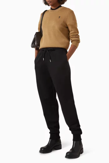 Ami De Coeur Crewneck Sweater in Wool