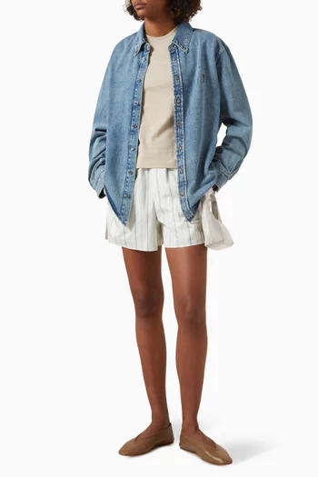 Cropped Ami De Coeur T-shirt in Cotton
