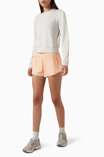 شورت دايلي سبيد بطول 2.5‏ بوصة قماش بريذ إنترلوك