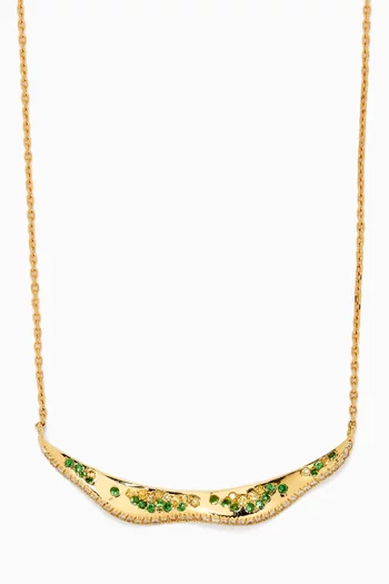 Summer Serene Diamond Necklace in 18kt Gold