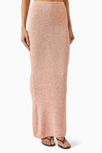 تنورة كارولينا مطرزة بالترتر