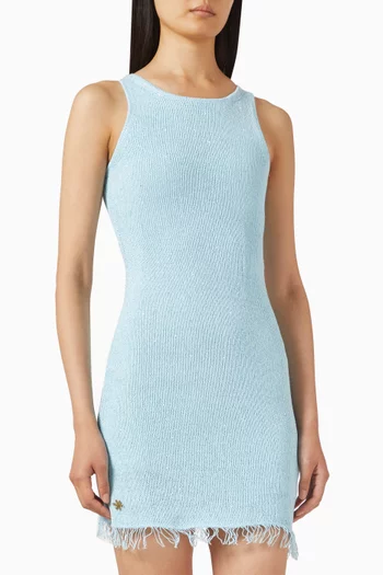 Natalia Mini Dress in Cotton-blend