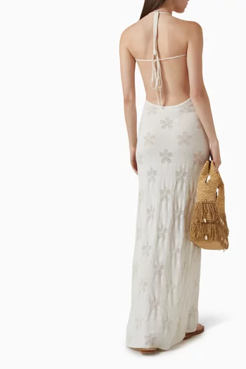 Klara Open-back Knit Dress