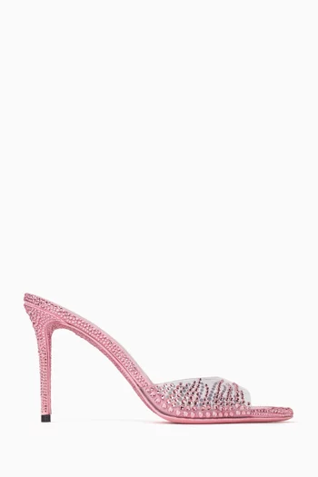 Crystal Flame 95 Sandals in PVC