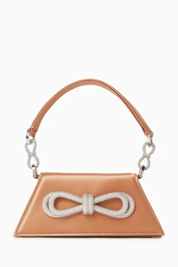 Samantha Top-handle Bag in Satin