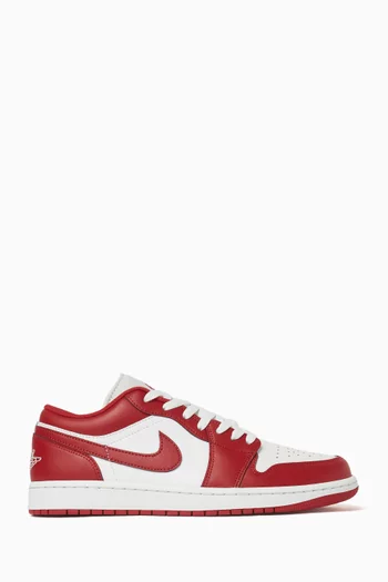 Air Jordan 1 Low Sneakers in Leather