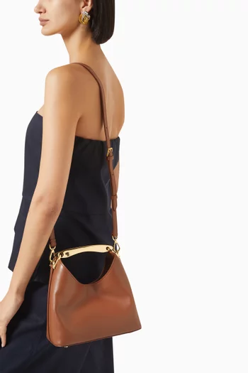 Small Boomerang Bag in Leather