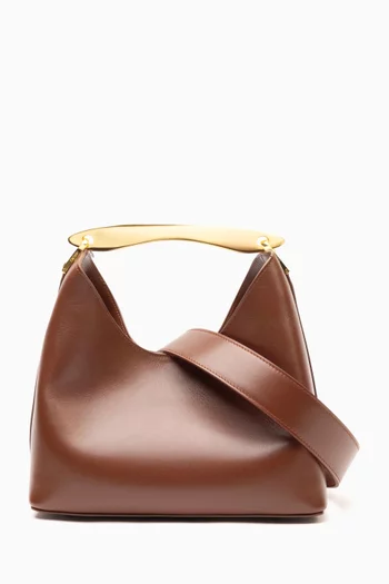 Small Boomerang Bag in Leather
