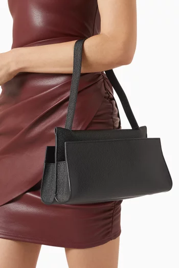 Long Papillon Bag in Caviar Leather