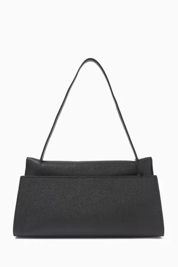 Long Papillon Bag in Caviar Leather