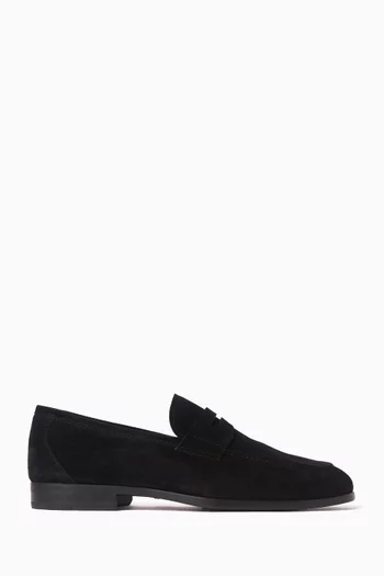 Penny Loafers in Suede