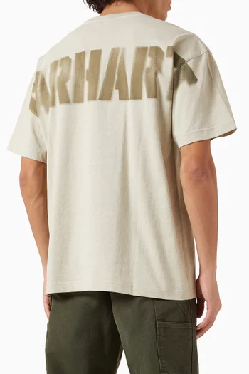 RGGD-print T-shirt in Cotton