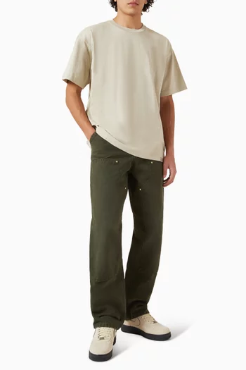 Double Knee Pants in Denim