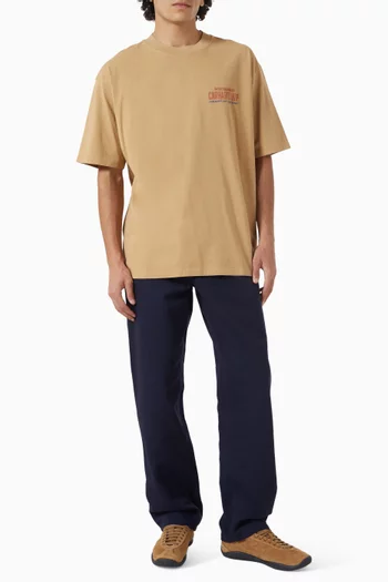 Single Knee Pants in Canvas