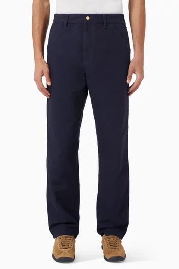 Single Knee Pants in Canvas