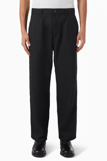 Ray Single Knee Pants in Twill