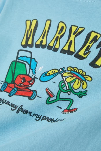 On The Run T-shirt in Cotton