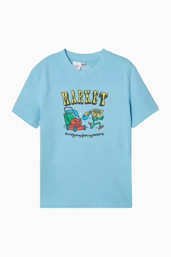 On The Run T-shirt in Cotton