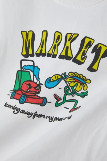 On The Run T-shirt in Cotton