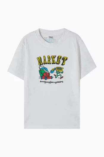 On The Run T-shirt in Cotton