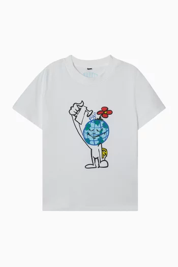 Let it Grow T-shirt in Cotton