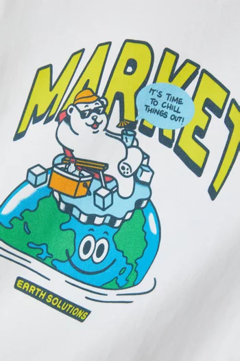 Chill Out T-shirt in Cotton