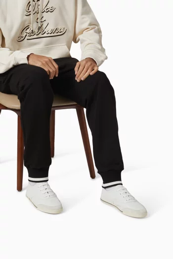 Tennis Low-top Sneakers in Leather
