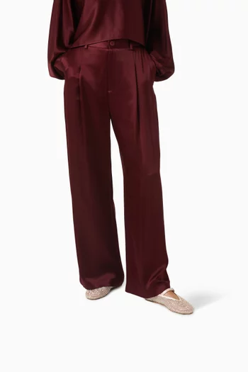 حذاء باليرينا جيلدا بكعب مسطح قماش شبكي