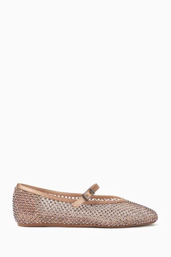 Gilda Ballet Flats in Mesh