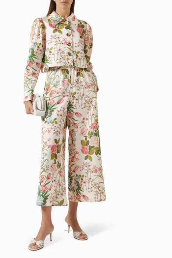 Tailored Jacket in Satin