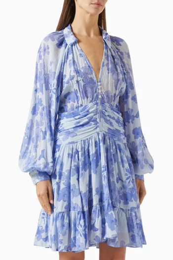 Mini Dress in Chiffon