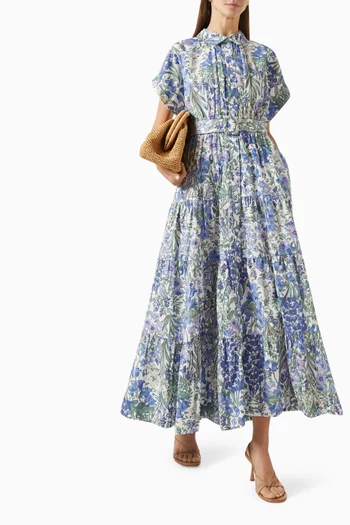 Shirt Dress in Poplin