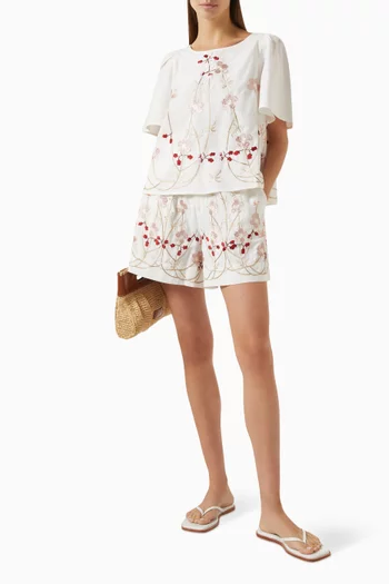 Floral-print Top