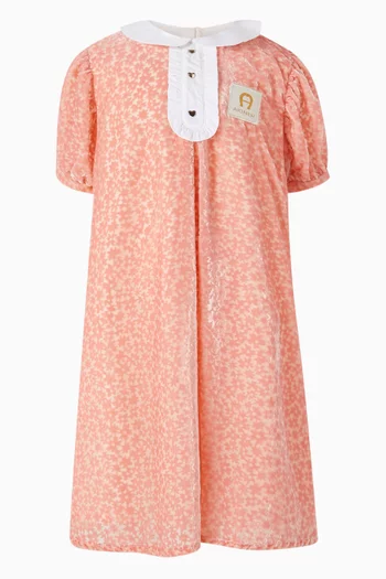 Floral Print Dress in Cotton
