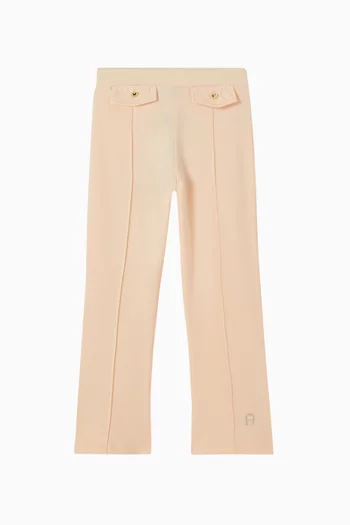 Logo Flared Pants